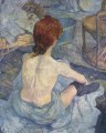 Mujer en su trabajo 1896 Toulouse Lautrec Henri de